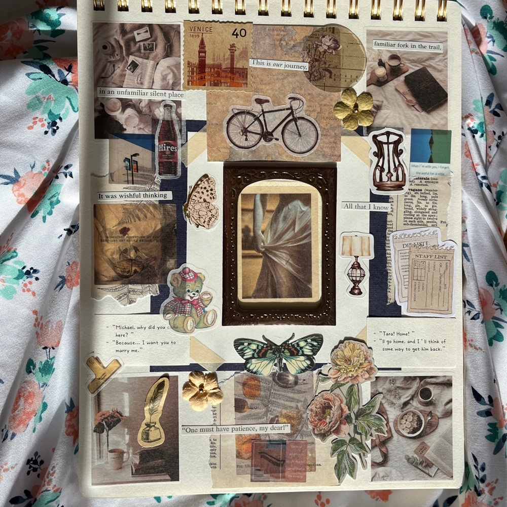 Scrapbooking / Journaling artwork. Stationary